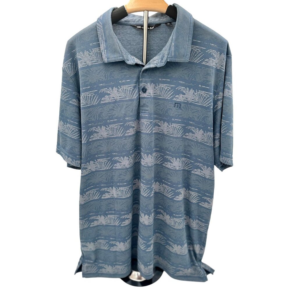 Travis Mathew Frosty Morning Mens Polo Sz XXL, Classic Golf, Everyday Casual